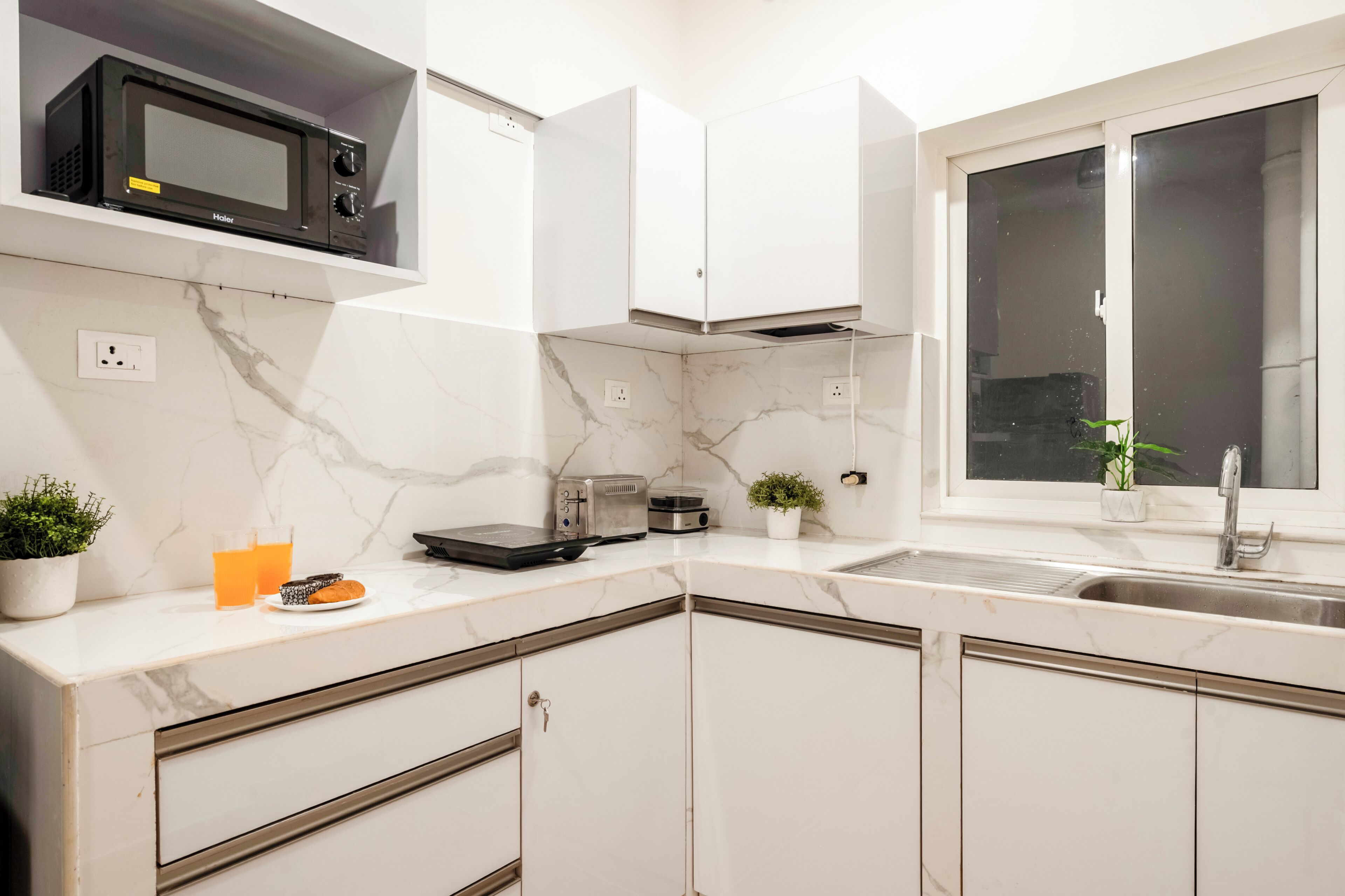 Apartment, 2 Schlafzimmer, Kochnische | Eigene Küche