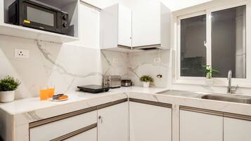 Apartment, 2 Schlafzimmer, Kochnische | Eigene Küche