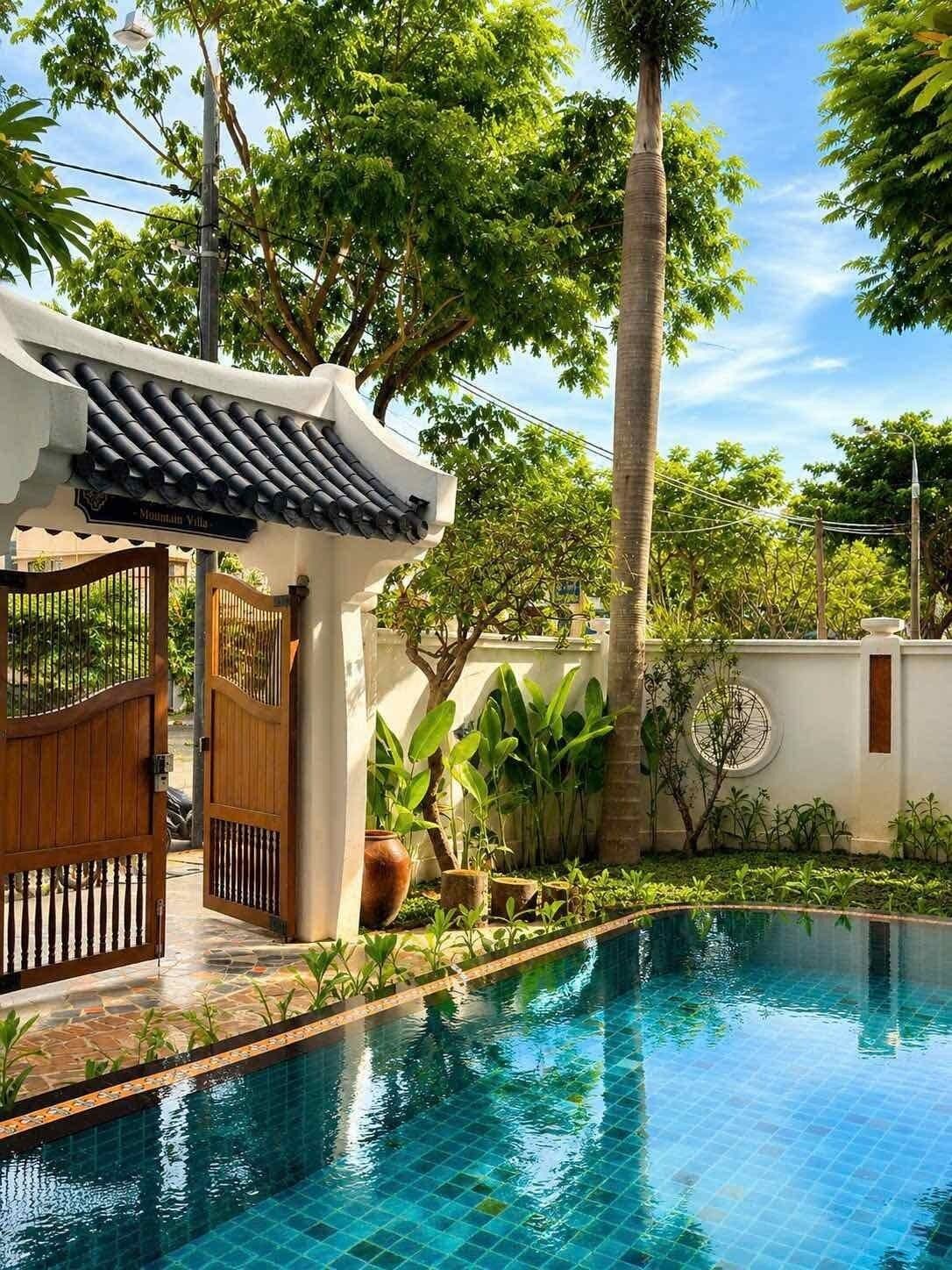 Outdoor pool