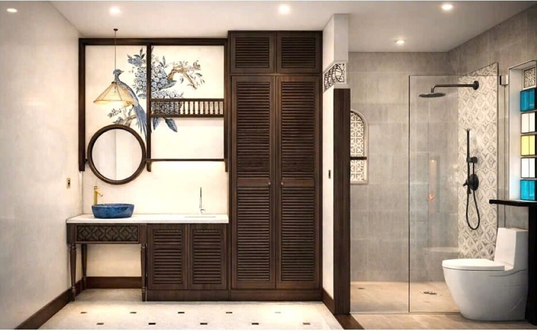 Family Quadruple Room, Mountain View | Bilik Mandi