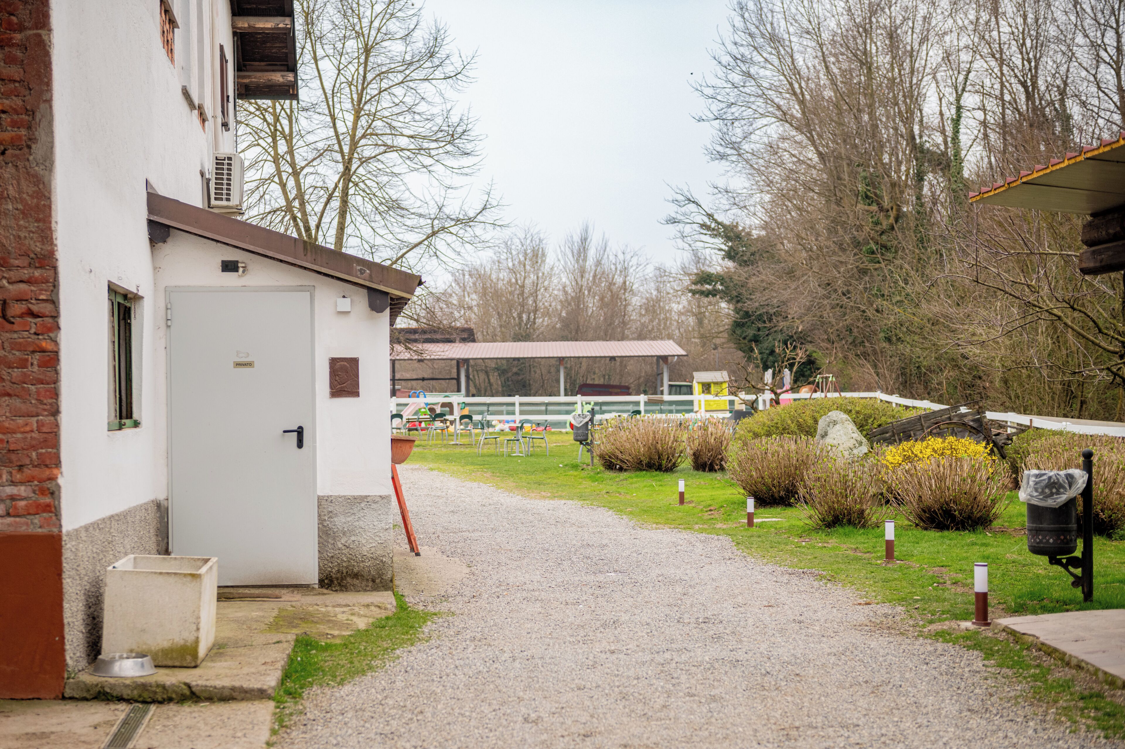 Enceinte de l’hébergement