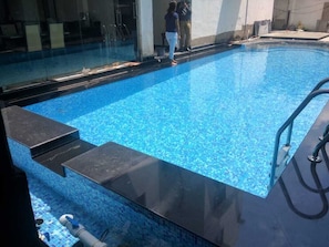 Outdoor pool - Airport Guest House Guwahati (Guwahati)