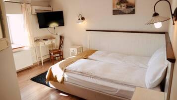 Wifi gratis y ropa de cama