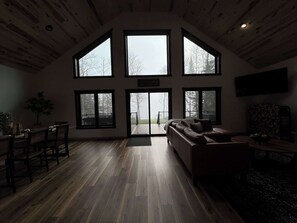House, Multiple Beds, Patio (Woods + Water) | Living area - Woods + Water Retreat (Lac du Flambeau)
