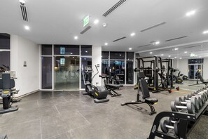 Căn hộ Cao cấp, ban công, quang cảnh thành phố | Khu thể thao