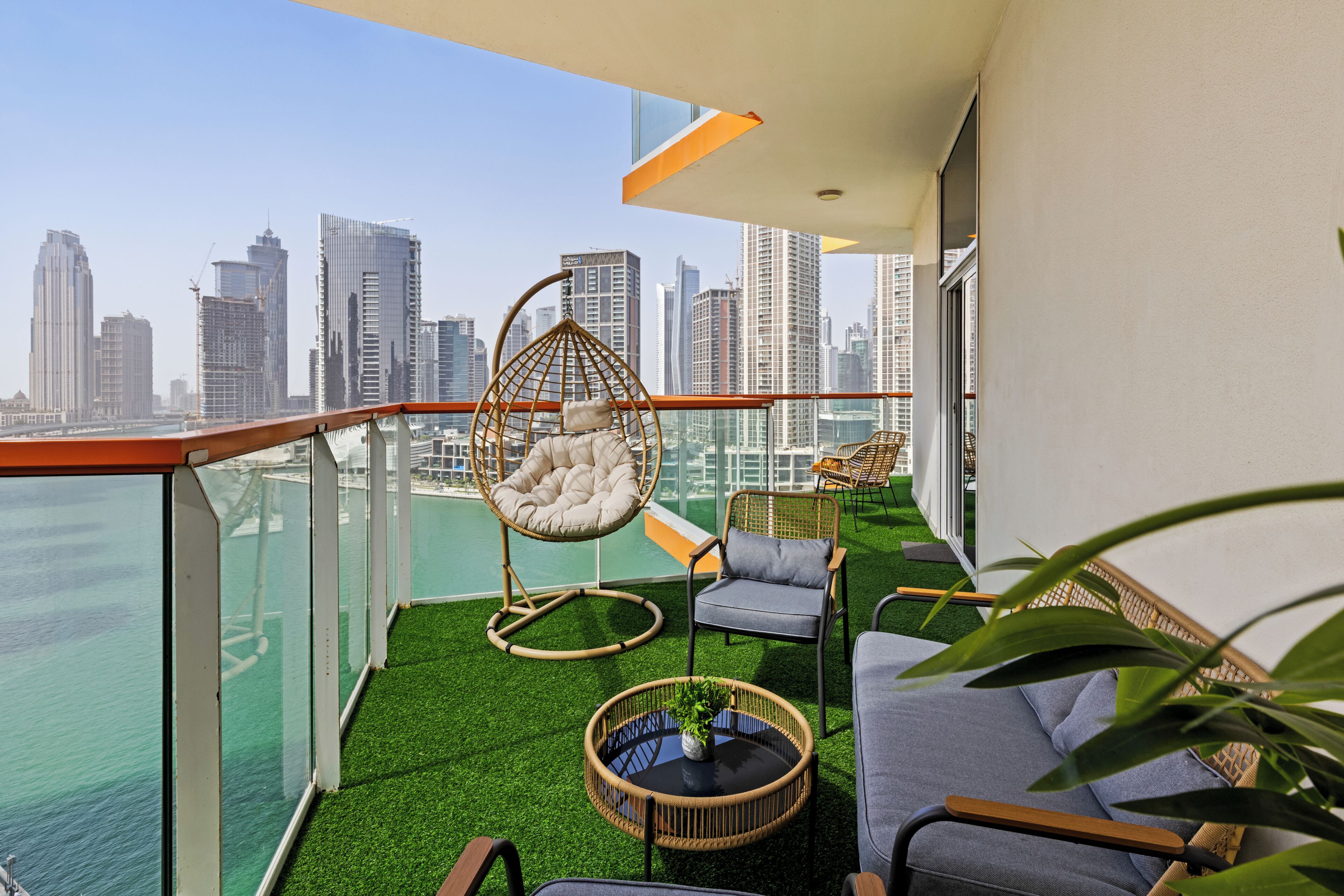 Luxury Apartment, Balcony, City View | Property grounds