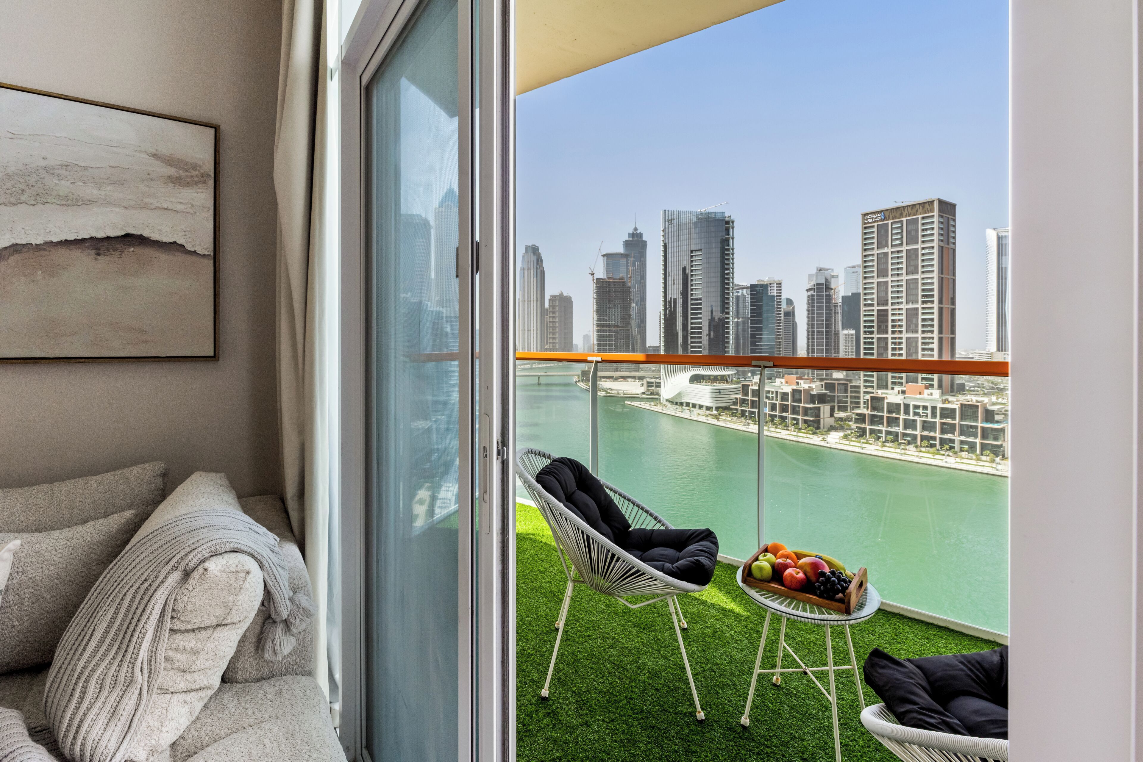 Luxury Apartment, Balcony, City View | Interior