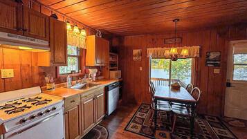 Cabin, Multiple Beds, Patio (Bouchard - Pinewood) | Private kitchen