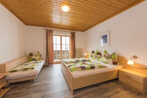 Familieleilighet, 3 soverom, balkong, fjellutsikt