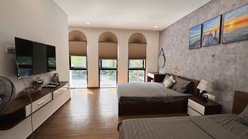 Firemannsrom – standard, byutsikt