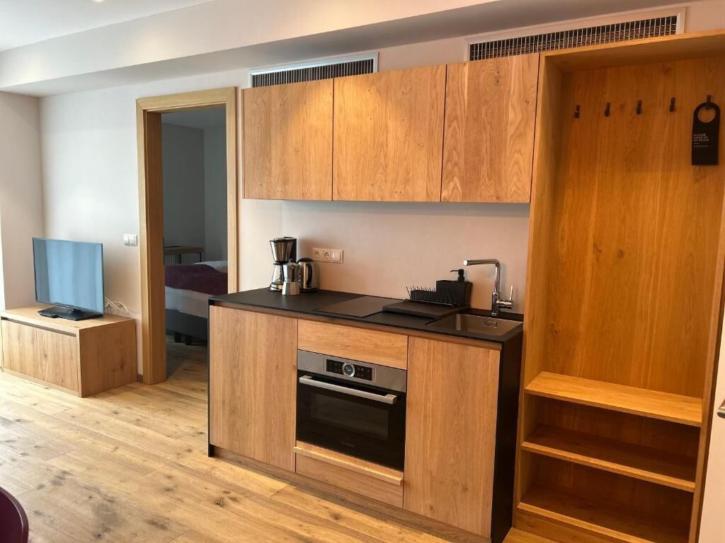 Apartment, Balkon, Bergblick | Eigene Küche