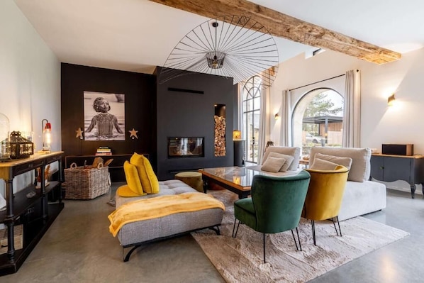 Living area - Les Granges de Juvardeil (Juvardeil)