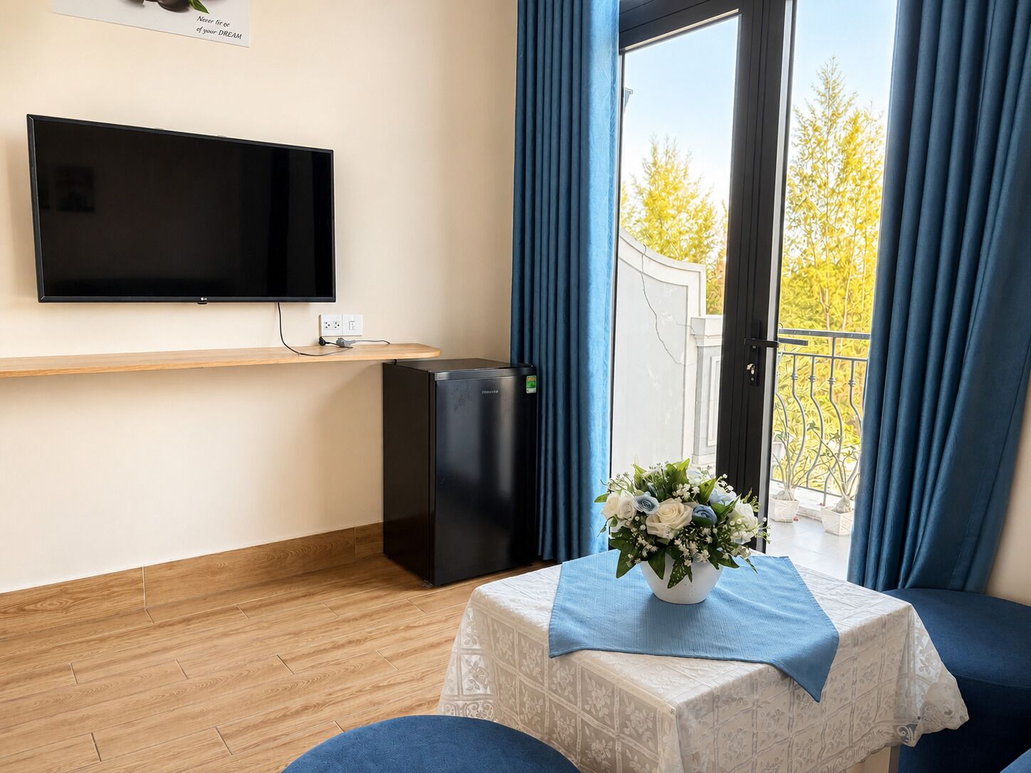 Deluxe Quadruple Room, Balcony, City View | Free WiFi