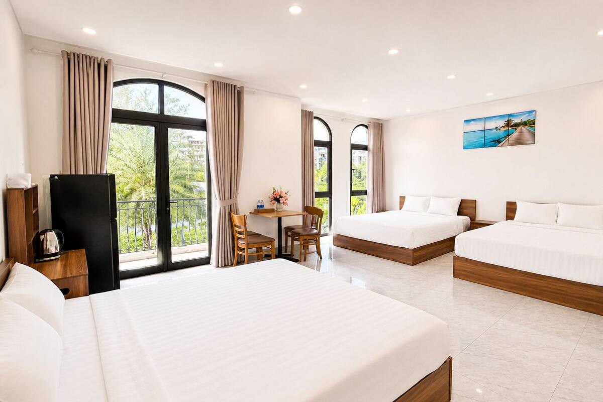 Deluxe-Studiosuite, Balkon, Stadtblick