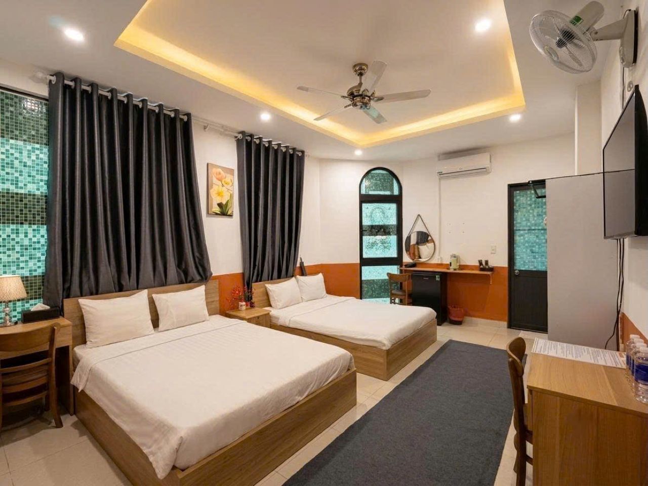 Chambre Quadruple Standard, vue ville
