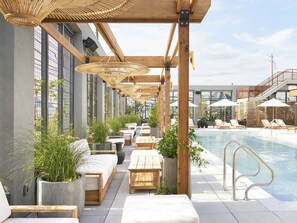 Pool - Rockaway Beach Stay | Pool. Rooftop. Dining + Spa (Queens)