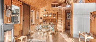 Lovely holiday home in scenic surroundings only 300 meters from the Fjord.