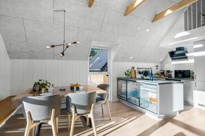 Dining - Lovely holiday home built in 2025, with space for 8 people close to the North. (Ringkøbing)