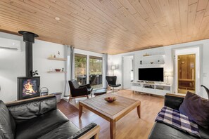 TV, table football - Large, well-maintained holiday home near Søndervig, with activity room,. (Ringkøbing)