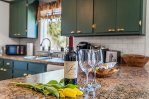 Fridge, microwave, oven, stovetop - "Cape Cod Retreat · Falmouth, Firepit, Beaches" (Falmouth)