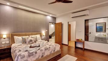 Villa Luxury, balcone, vista giardino