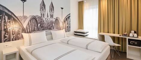 Wifi gratis y ropa de cama