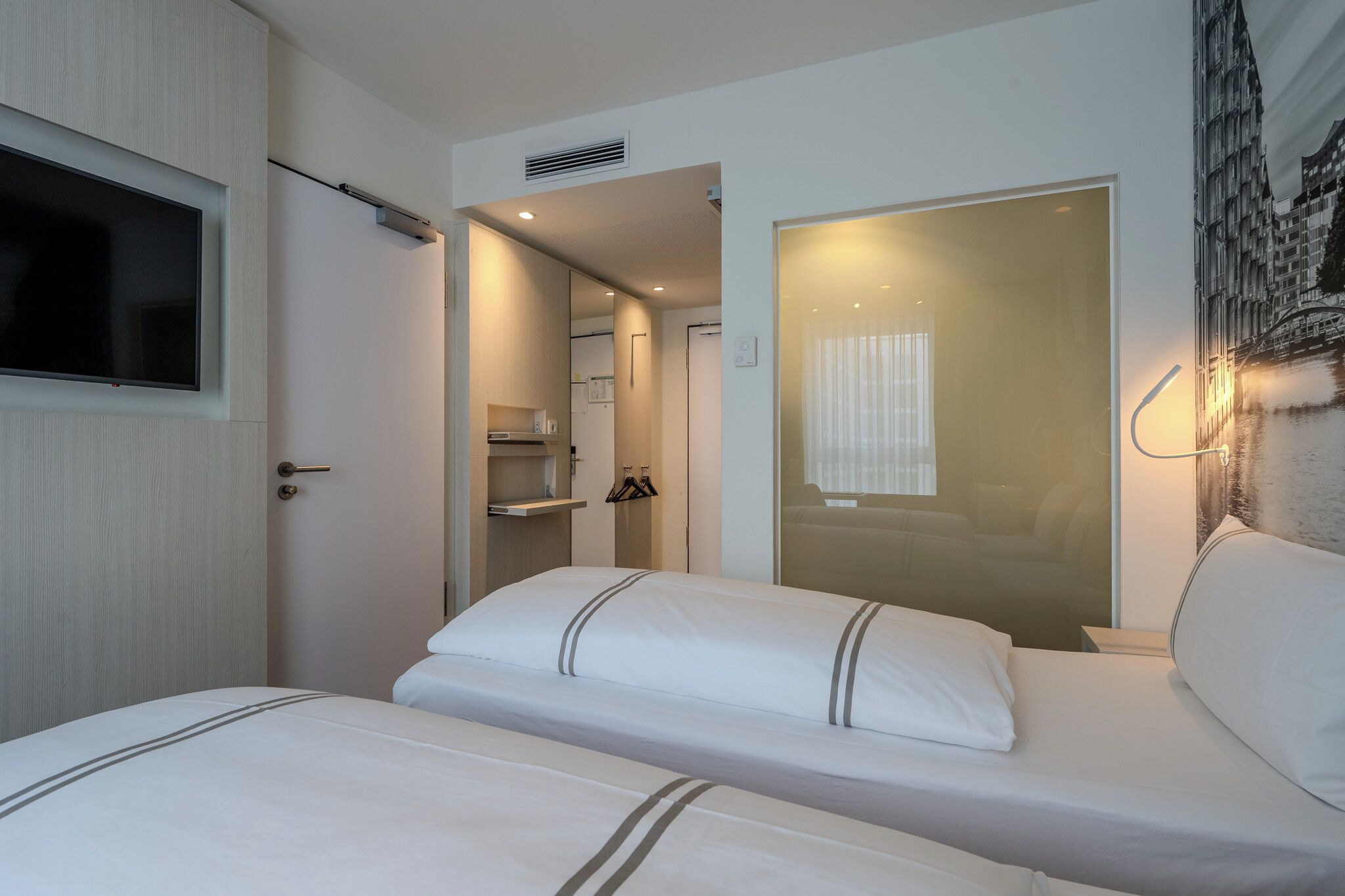 Habitación estándar con 1 cama doble o 2 individuales
