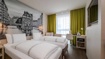 Free WiFi, bed sheets