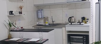 Comfortable, fully equipped studio apartment.