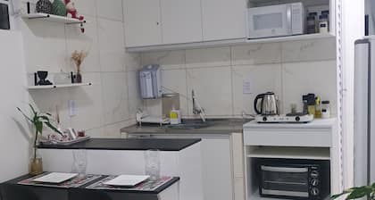 Comfortable, fully equipped studio apartment.