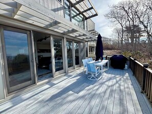 Outdoor dining - Stunning Ocean And Marsh Views (South Chatham)