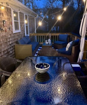 Outdoor dining - Short Drive to Red River Beach (Harwich)