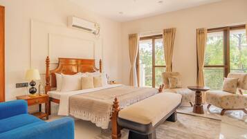 Deluxe-Villa, Balkon, Gartenblick