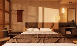 Basic-værelse med dobbeltseng eller 2 enkeltsenge