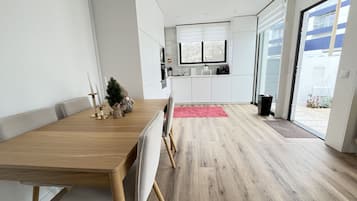 House | Living area | 36-inch LCD TV with cable channels