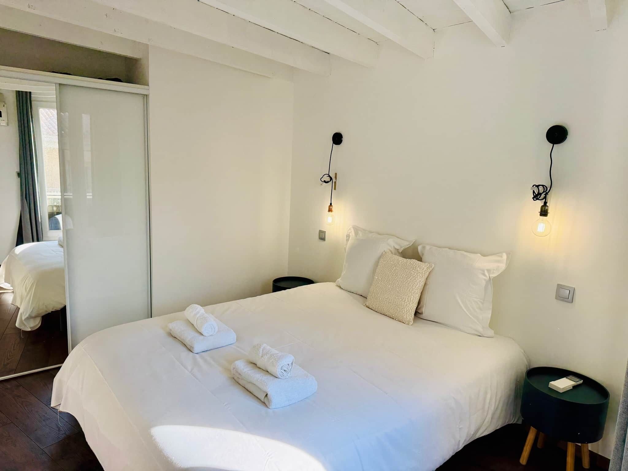 2 chambres, Wi-Fi gratuit, draps fournis