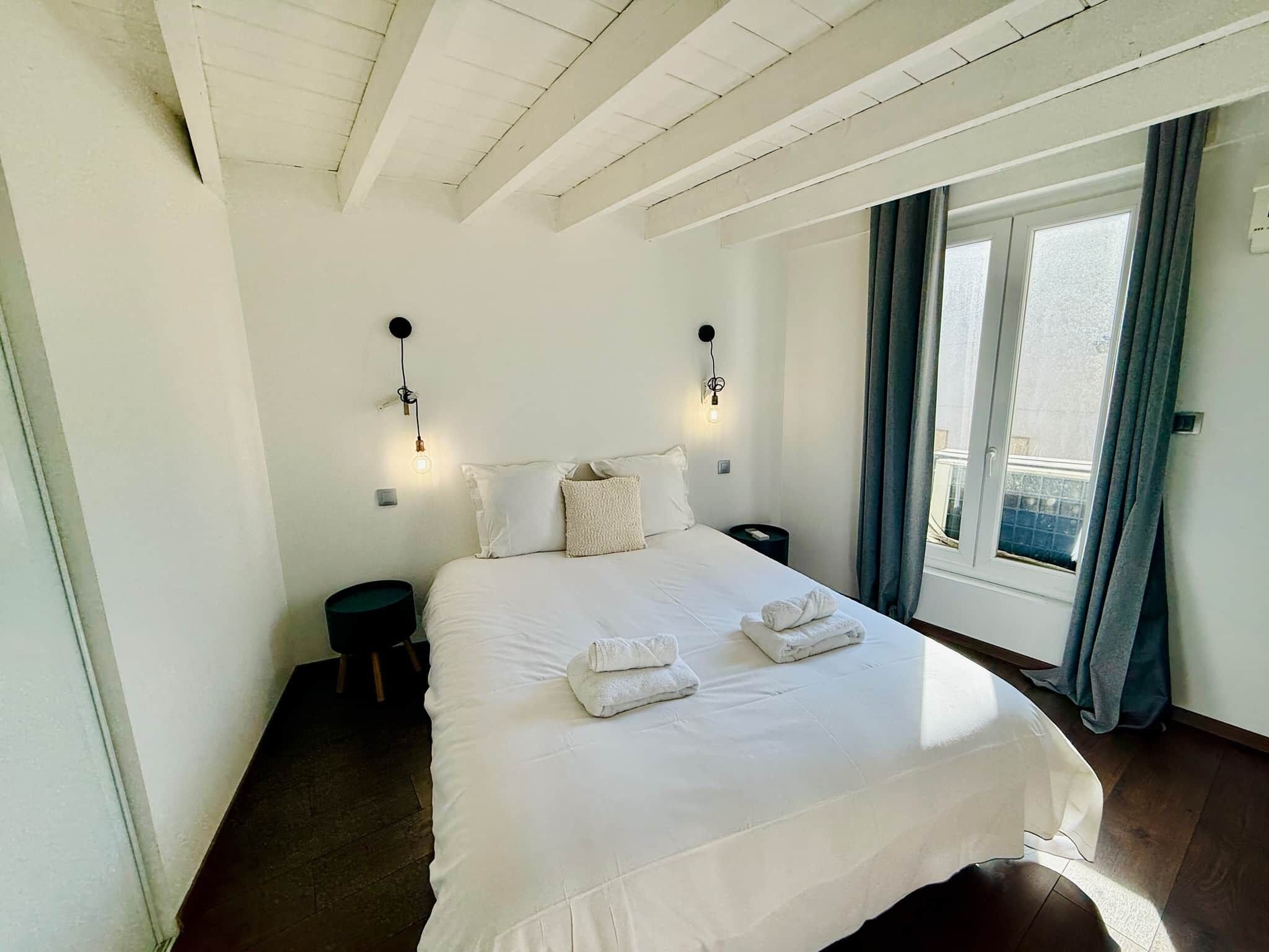 2 chambres, Wi-Fi gratuit, draps fournis
