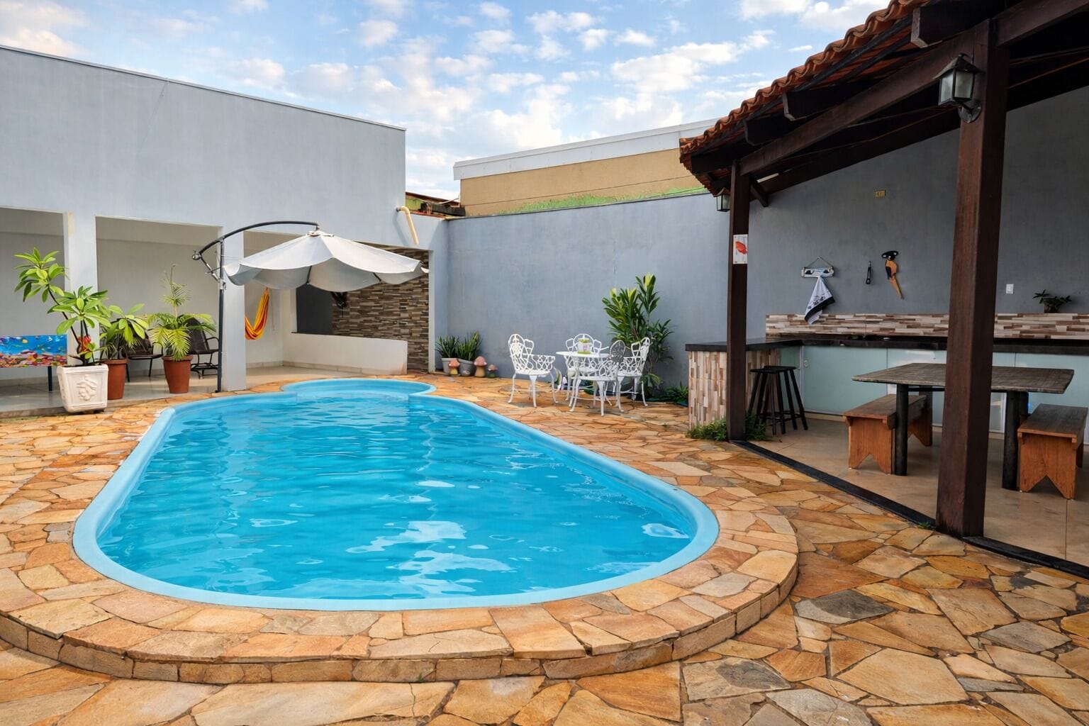 Piscina all'aperto
