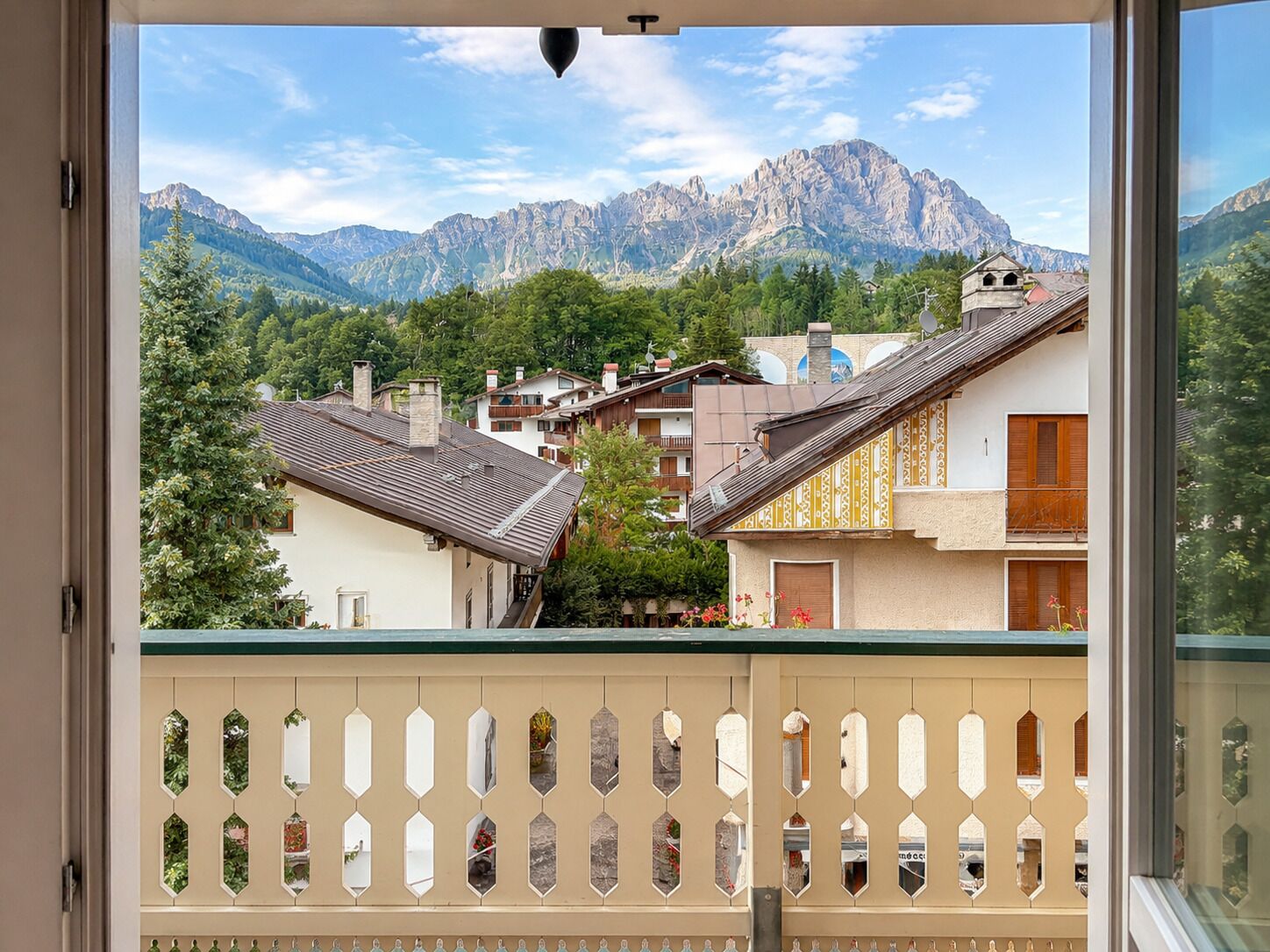 Suite, balcone, vista montagna | Vista dalla camera
