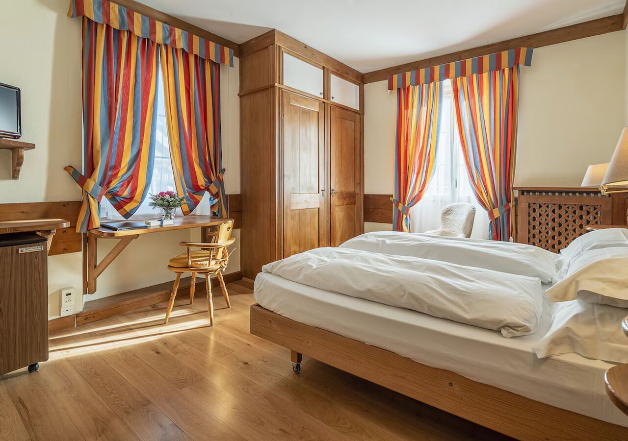 Suite, balcone, vista montagna