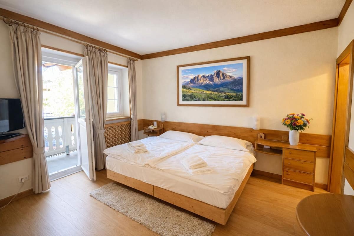 豪華三人房, 露台