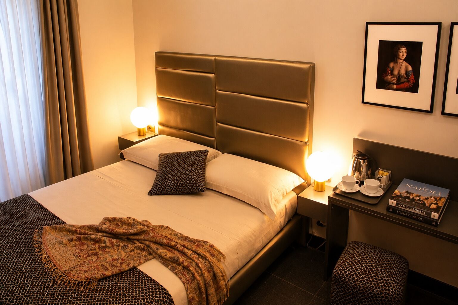 Deluxe Double Room, Balcony, City View | In-room safe, blackout drapes, free WiFi