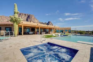 House (3 Bedrooms) | Front of property - Luxury Outdoor Oasis! Superstition Mtns Retreat (Apache Junction)