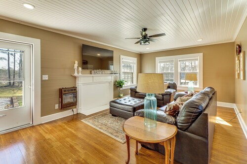 Pet-friendly 'railroad Cottage' Near Wedowee Lake