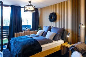 Room - Apartment “Forest Elegance” with Mountain View, Balcony and Wi-Fi (Freudenstadt)