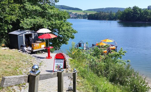 Chalet on Lake Diemelsee with Lake View in the Sauerland