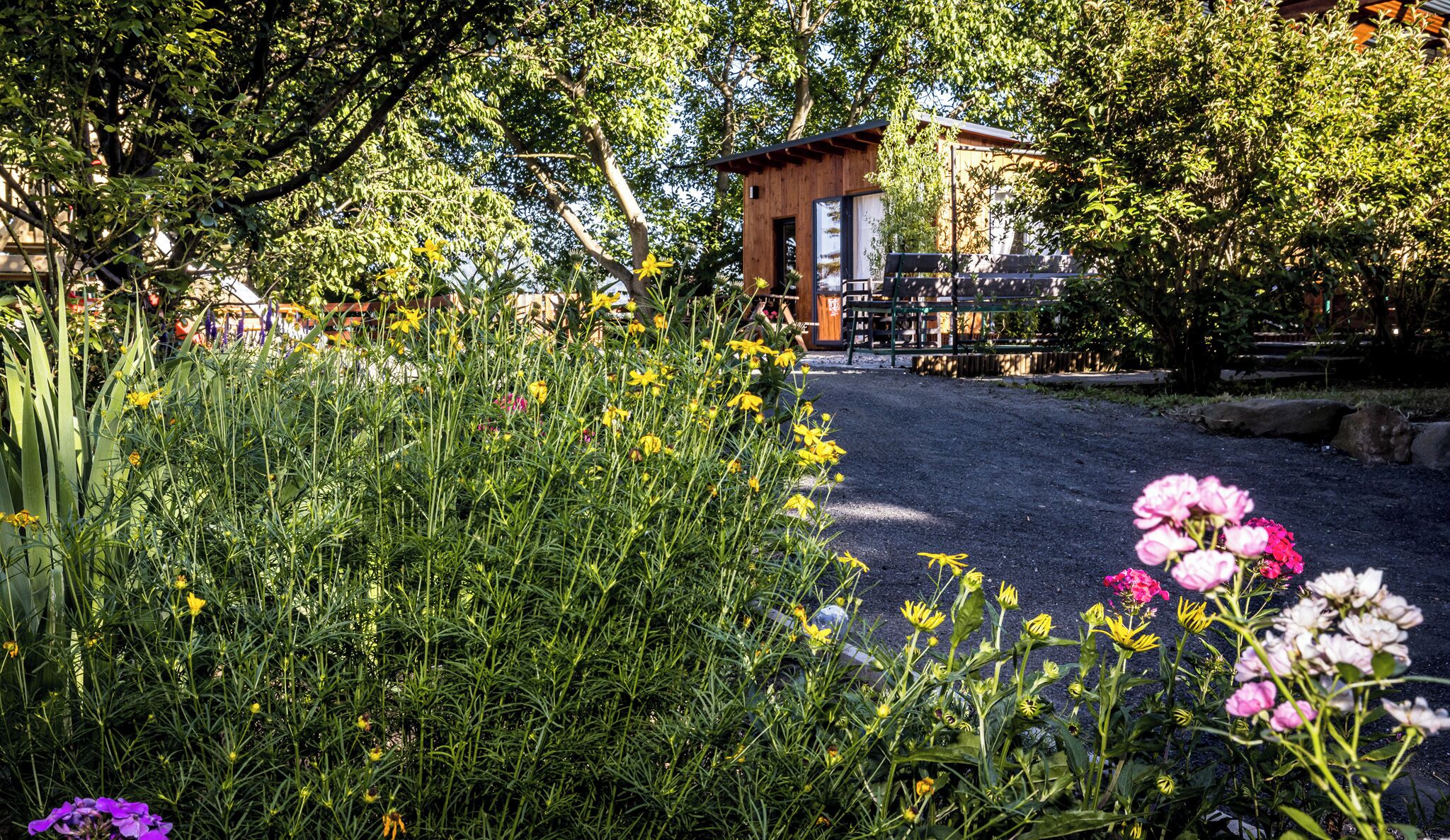 Xalet Comfort, vistes al jardí