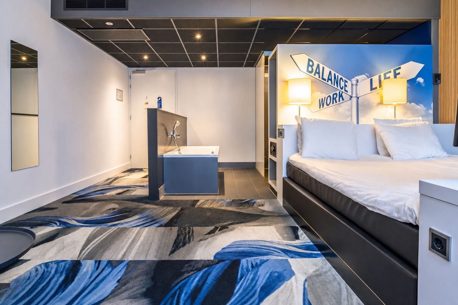 Gratis wifi, beddengoed