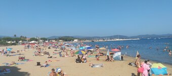 Apartment T2 cabin, terrace, sea and harbor view, 100 meters from the beach