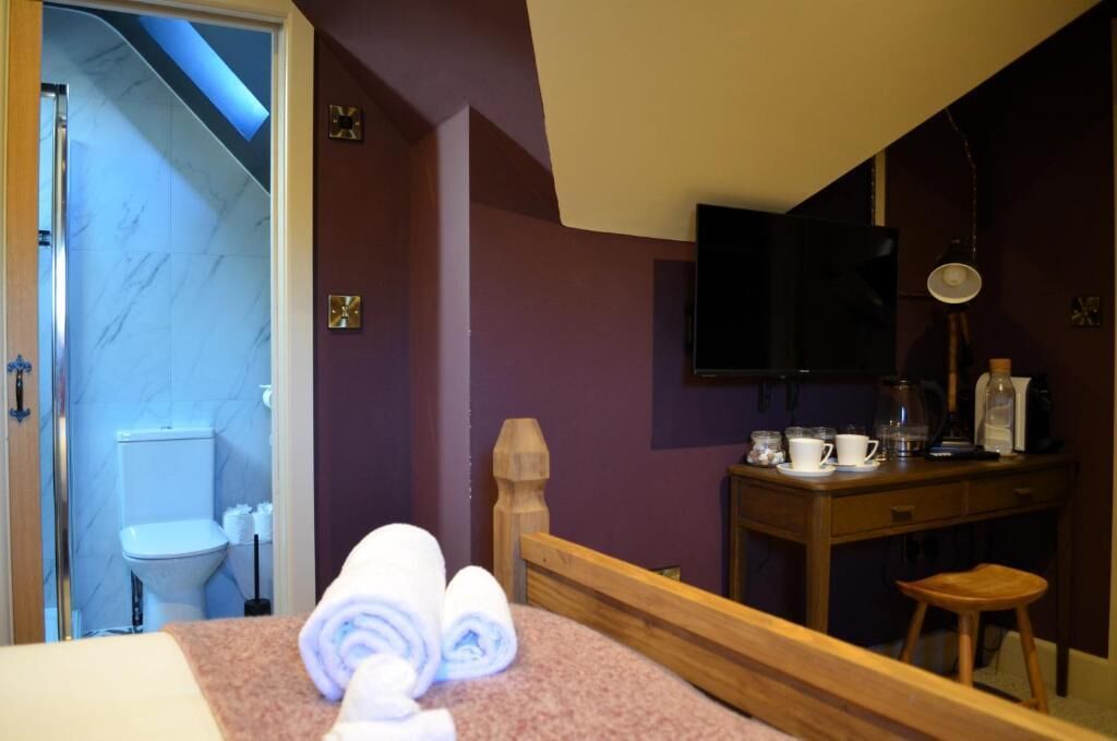 Classic dubbelrum - utsikt mot trädgården